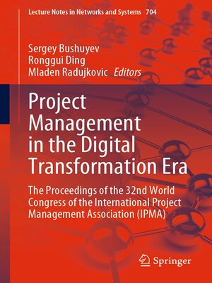 cover image of Project Management in the Digital Transformation Era